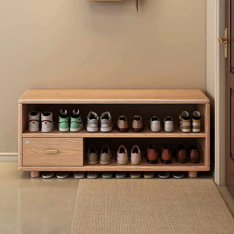 Designer Vertical Shoe Cabinet Modern Stackable With Seat Narrow Shoe Shelf Display Bench Makeup Archivadores Hotel Furniture