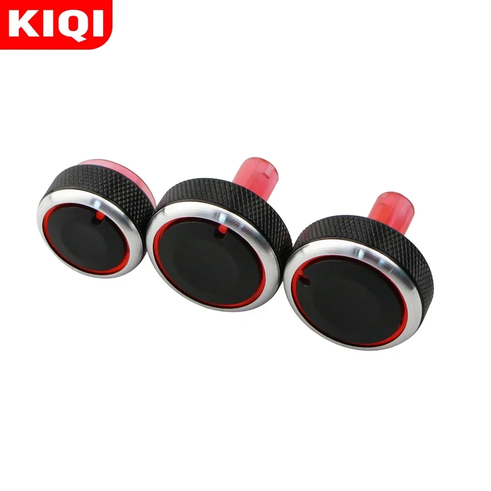 KIQI AC Knob for Nissan Versa Note March Micra Cube Almera Latio Sunny Air Conditioning Heat Control Switch Knobs Accessories