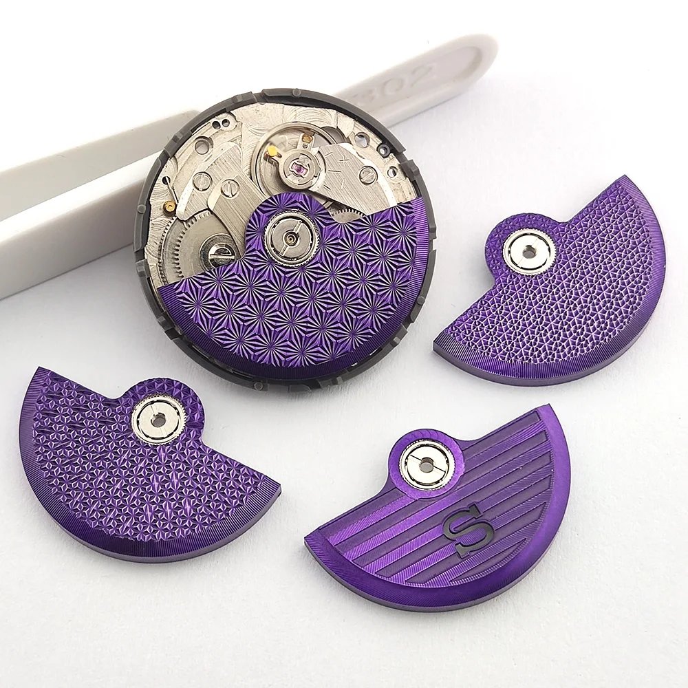NH35 Watch Movement Metal Rotor Fit H34 NH38 NH39 4R 6R Watch Movements Watch Replacement Rotor Parts Oscillating Weight Rotor