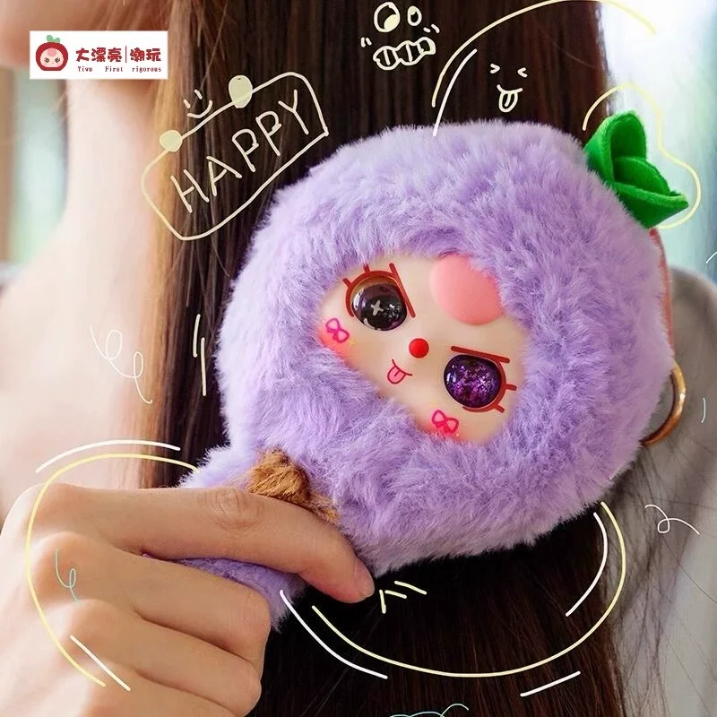 

Baby Three Combs Your Hair Series Trendy Blind Box Pendants Surprise Creative Cute Ornaments Girl'S Heart Trendy Birthday Gi