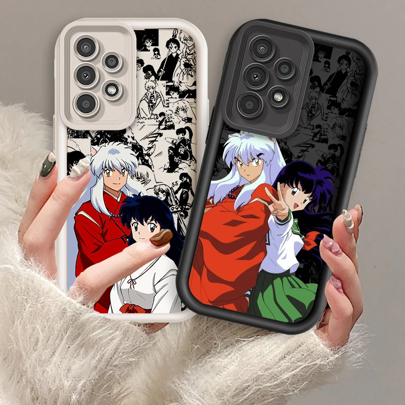 

Inuyasha Anime Popular Comic For Samsung A73 A71 A54 A53 A52 A51 A33 A32 A21S A14 A13 A12 A25 A04 A05 5G Eye Ladder Soft