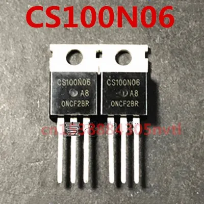 Original 6 unids/lote CS100N06 100A/60V TO-220
