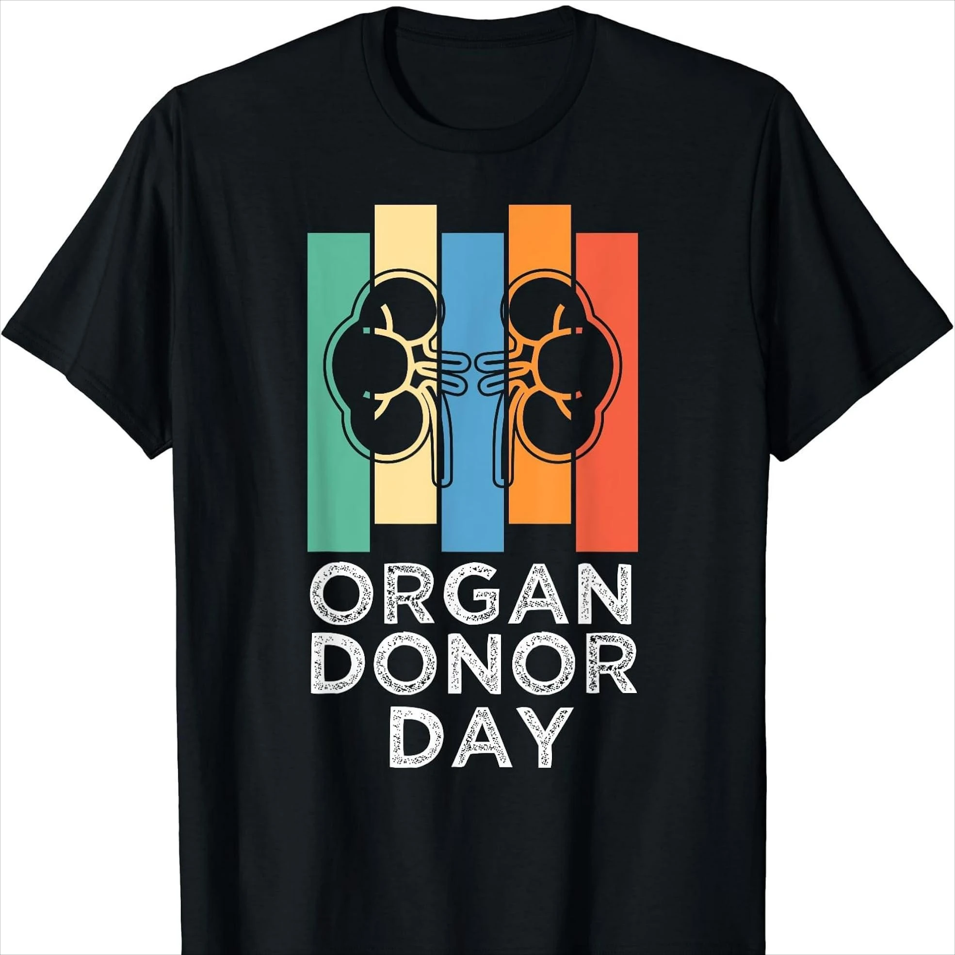 

Organ Donor Day T-Shirt 100% Cotton O-Neck Short Sleeve Summer Casual Mens T-shirt Streetwear