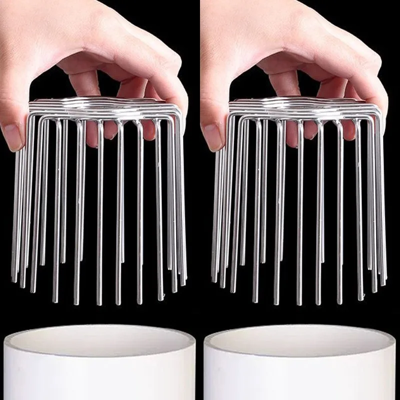 5/7/10cm Stainless Steel Roof Floor Drain Anti-Blocking Mesh Cover Balcony Drainage Ditch Garden Outdoor Rooftop Gutter Nets