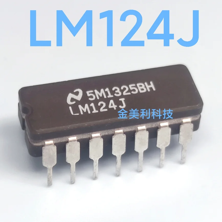 LM124  LM124J  Authentic chip CDIP-14