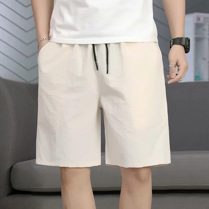 Men's Cotton Shorts Summer Thin Loose Version of The Hundred Five Pants Trend Casual Sports Pants