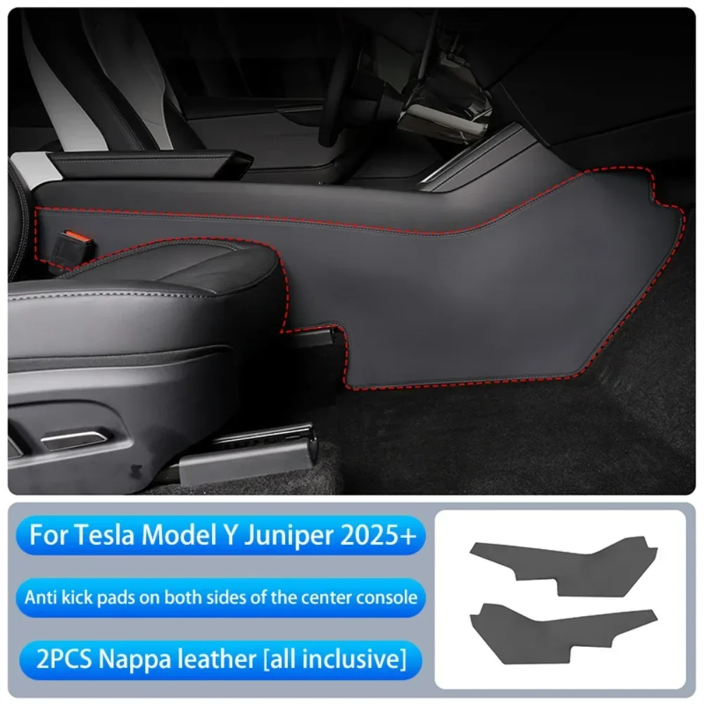 Mittelkonsolen-Seitenschutz Hinterer Klimaanlagen-Unterbodenschutz für Tesla Model 3 /Y/YL Juniper Kratzschutz Linkslenker – Detail 6