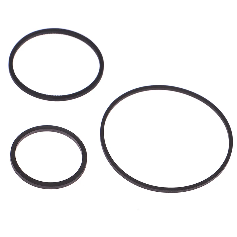 【Y】20Pcs/set Mix Cassette Tape Replacement Rubber CD DVD Cassette Tape Recorder Turntable Strap Belt For CD-ROM Video Machines
