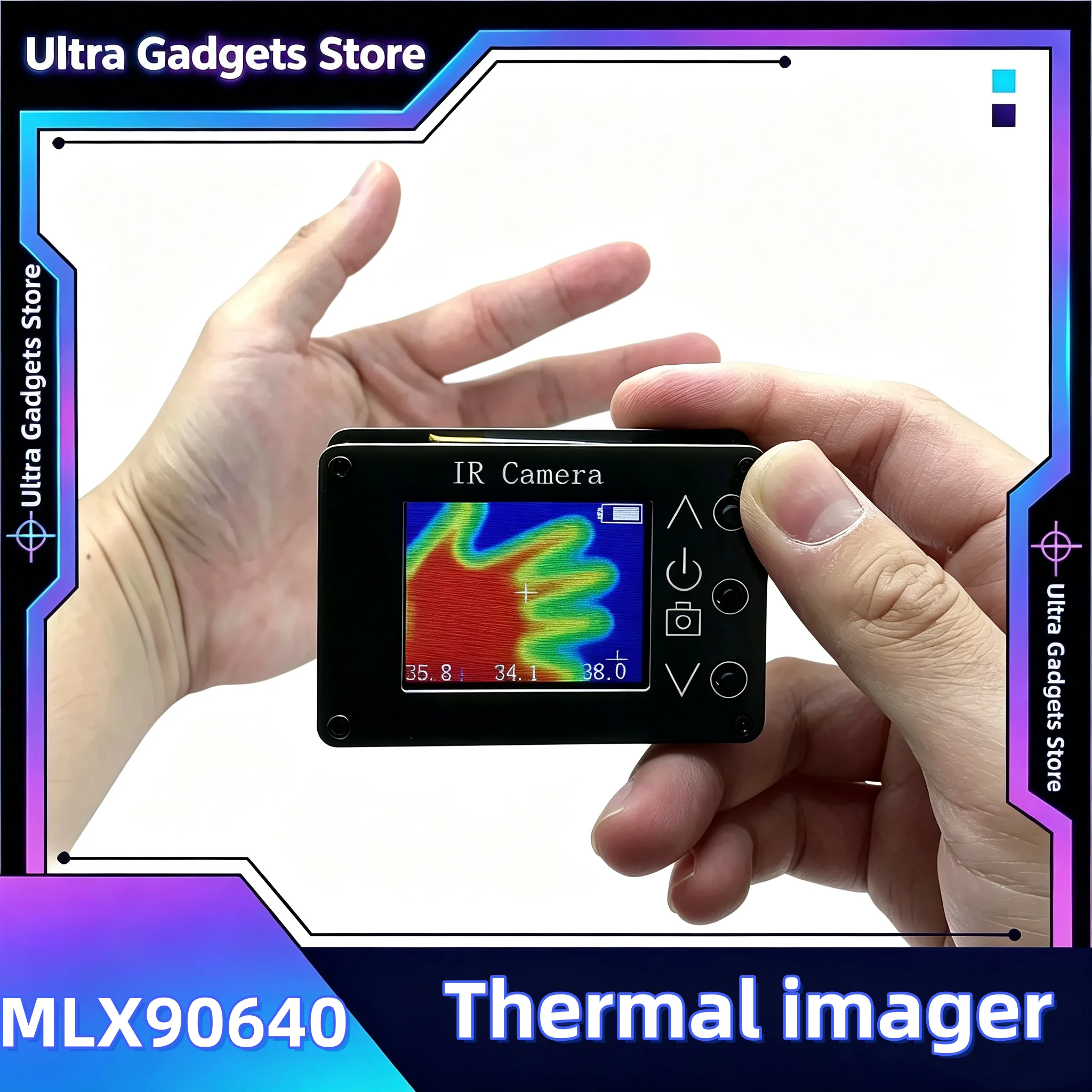 24×32-pixels-infrared-temperature-sensor-portable-thermal-imager-40℃-to-300℃-infrared-thermal-camera