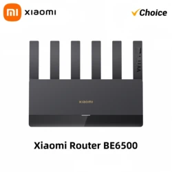 NEW Xiaomi Router BE6500 Qualcomm Quad-Core Wi-Fi 7 Mesh 2.5G Network Port IPTV OFDMA Game Accelerator Signal Amplifier Mi Home