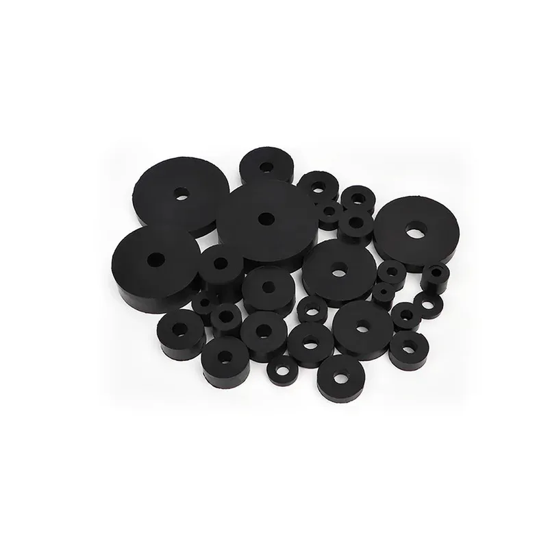 High Elasticity Anti-Vibration Pad Circular Rubber Shock Absorber for Noise Reduction Fan Coil Motor Mount Washer