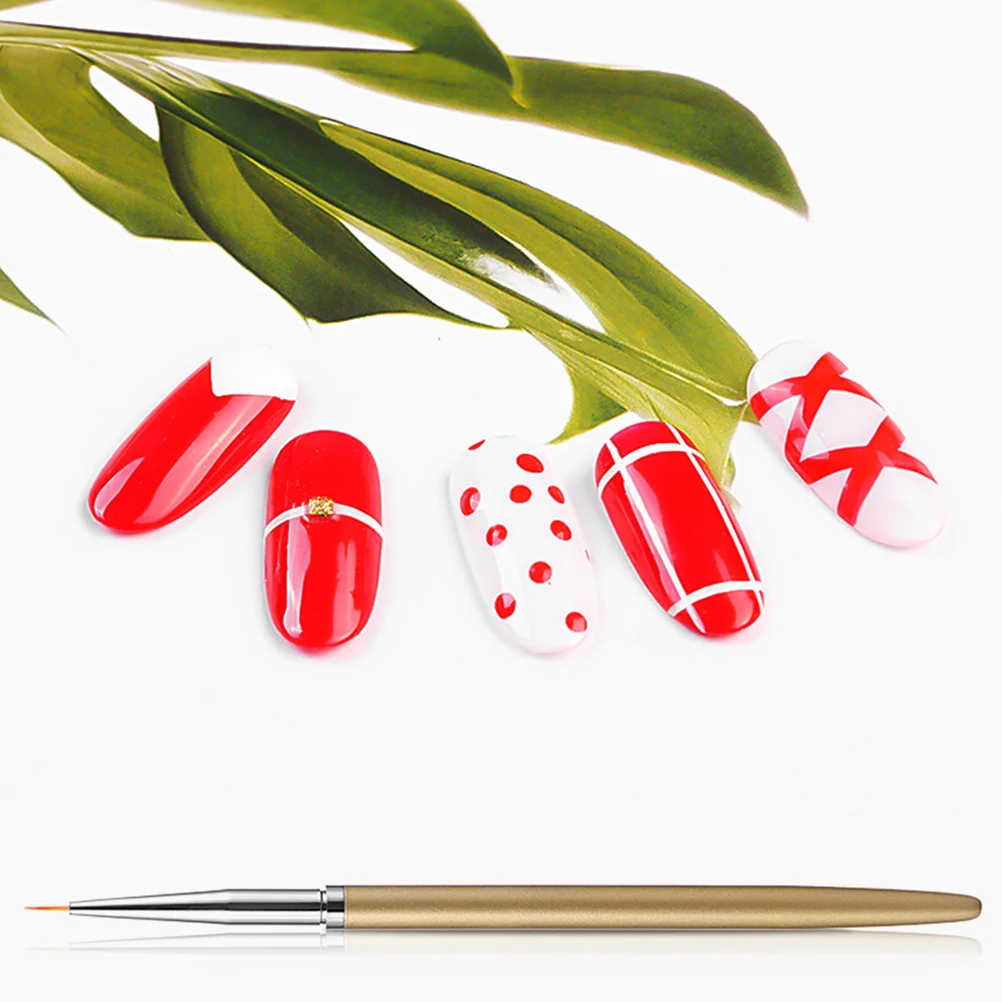 

3Pcs Manicure Pen Brushes Nail Art Pens Set Durable Salon Supplies DIY Nail Art Tools Manicure Nails Brush Pen