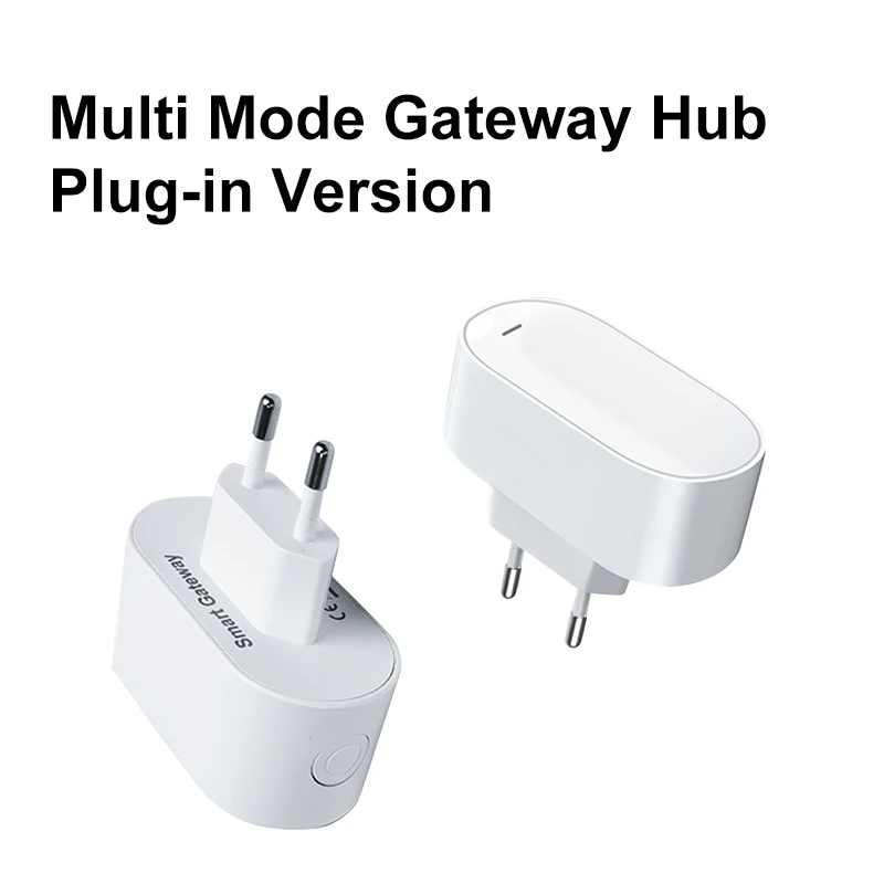 KEMEK Tuya ZigBee Hub de enlace tipo enchufable multimodo ZigBee Gateway Bridge Bluetooth Mesh Hub compatible con automatización