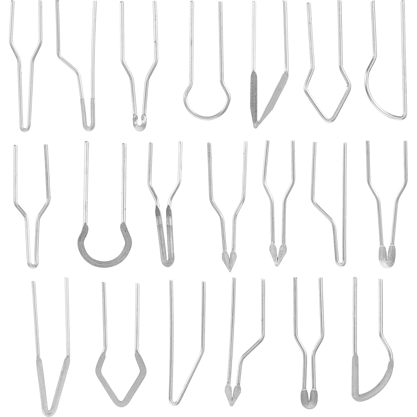 

1 set 20 Wire Tips for Wood Burning Tool Pyrography Nibs Electric Soldering Iron Pen Heads Metal Durable Various Crafts Heating