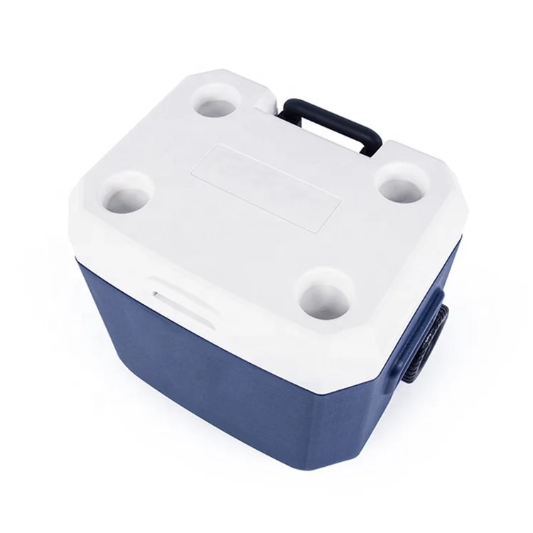 Ice Chest Cooler Box With Lock Wheel/Hard Can Coolers Keep Food Fresh Perfect For Fishing Boating view 3