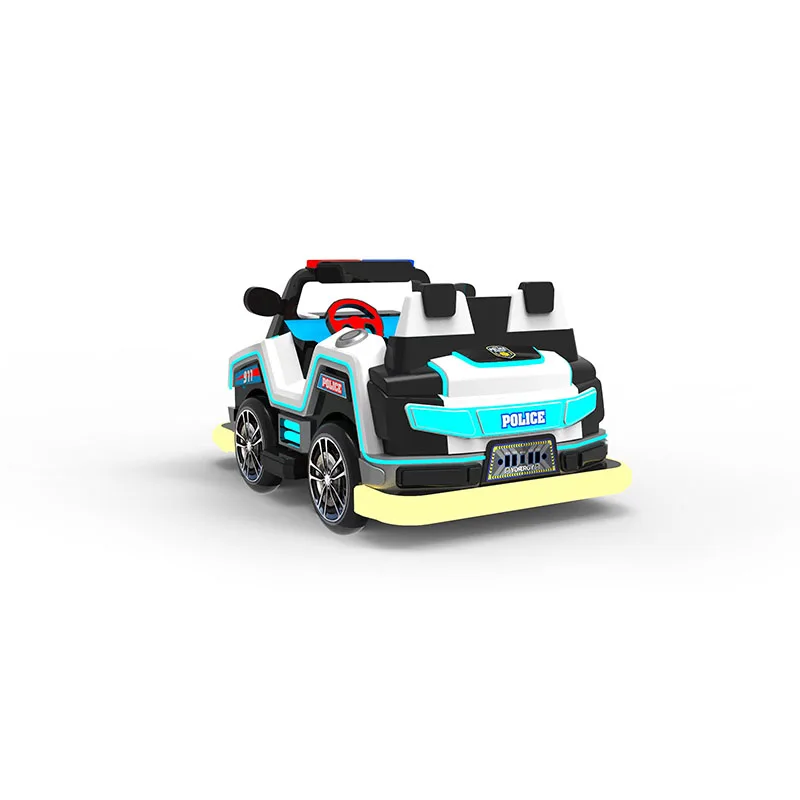 Uniquely Designed High-performance Exquisite Police Car Children's Toy Electric Sightseeing Electric Car
