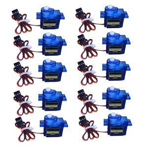 1-10 Buah SG90 9G Servo Mikro untuk Pesawat RC Model Pesawat Sayap Tetap Mainan Pesawat Telekontrol Motor Servo Mini 450 Helikopter 6 servo mobil rc penjualan terbaik - №