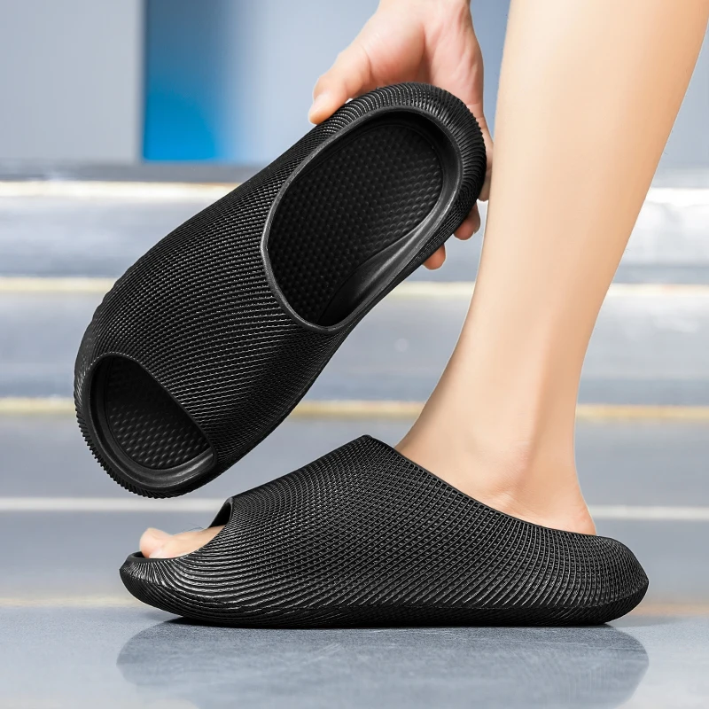 

Летние тапочки для мужчин и женщин, легкие пляжные шлепанцы для пар, одинаковый стиль для мужчин и женщин