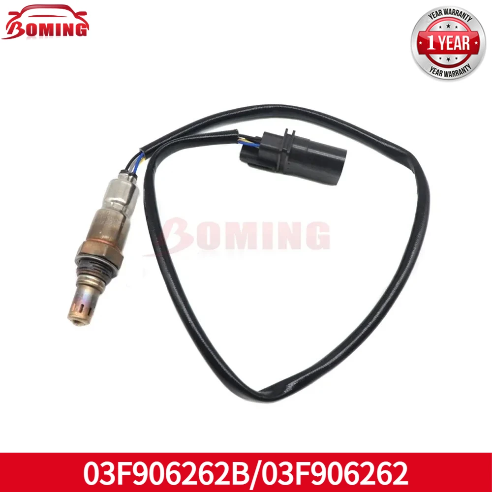 Sensor de Oxígeno Lambda O2 para Automóvil 03F906262B 03F906262A, Sensor de Relación Aire-Combustible para Audi A1 A3 S3, para Volkswagen Beetle Golf Jetta Polo Touran