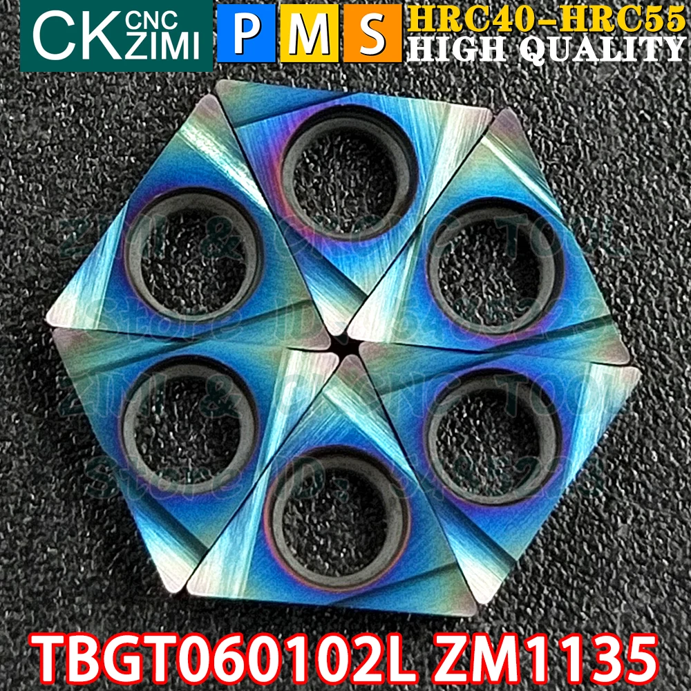 TBGT060102L ZM1135 TBGT 060102L ZM1135N เม็ดมีดคาร์ไบด์ เครื่องมือเม็ดมีดกลึงคว้านละเอียด เครื่องแทรก TBGT0601 TBGT 0601 CNC น่าเบื่อบาร์ เครื่องมือตัดกลึง