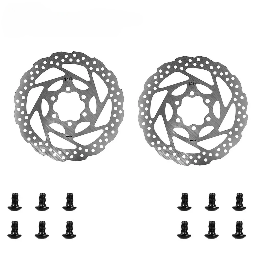 1/2/4/6PC 140MM Bremsscheibe Edelstahl Bremsscheibe Roller Teile Für KUGOO KIRIN KuKirin G2 Master/G3/G4 Elektrische Roller