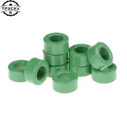 10 Pcs Inductor Coils Green Toroid Ferrite Cores 10mm x 6mm x 5mm Wholesale