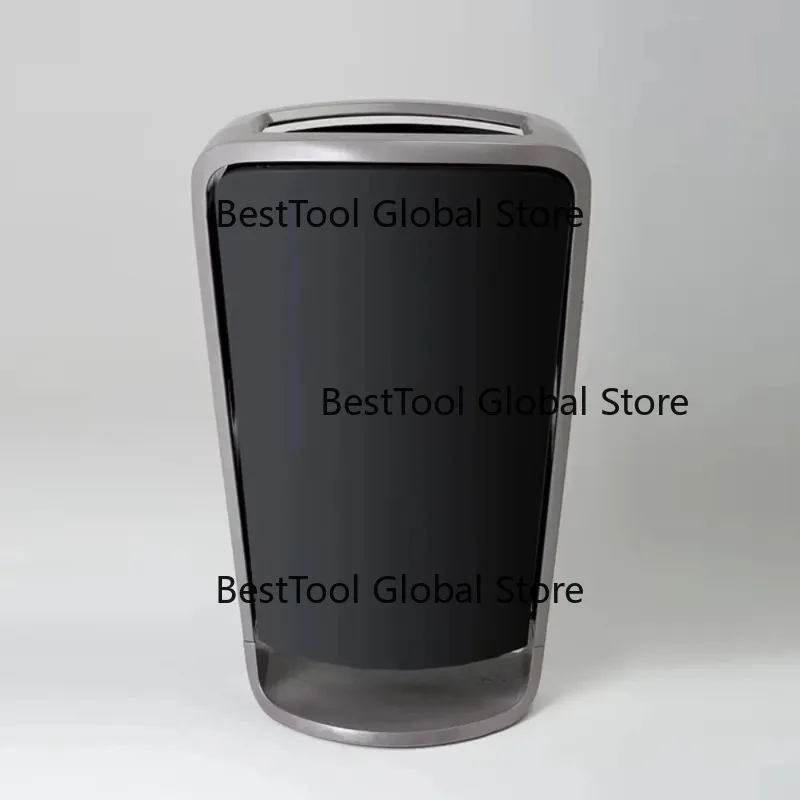 Modern Large Stainless Steel Outdoor Trash Can for Park Street Sanitation Public Community Classification Waste Bin