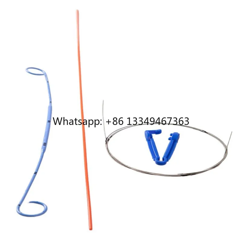 Disposable Radiopaque Ureteral Stents for Single Use in Urology Post Ureteroscopy Imaging with Side Holes