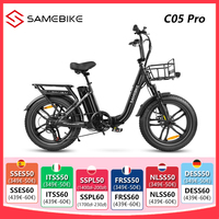 Samebike C05 Pro Folding Electric Bike Adults Mountain Bike with 36V 13Ah Removable Battery 20\