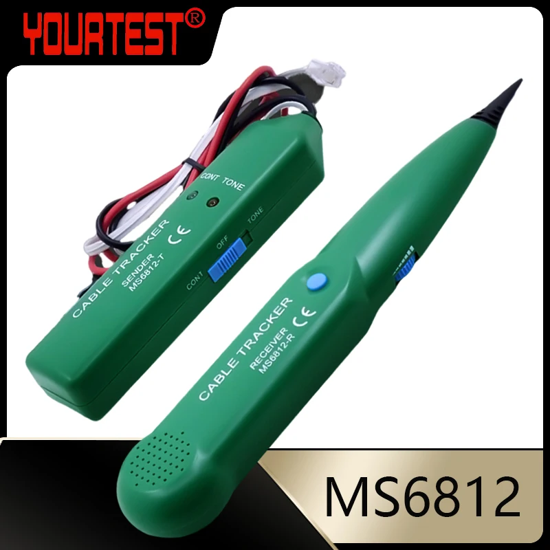 YOURTEST MS6812 Cable Tracker Professional Line Line LAN Detector Telephone Wire Tracer Network Neutral Tester Tool