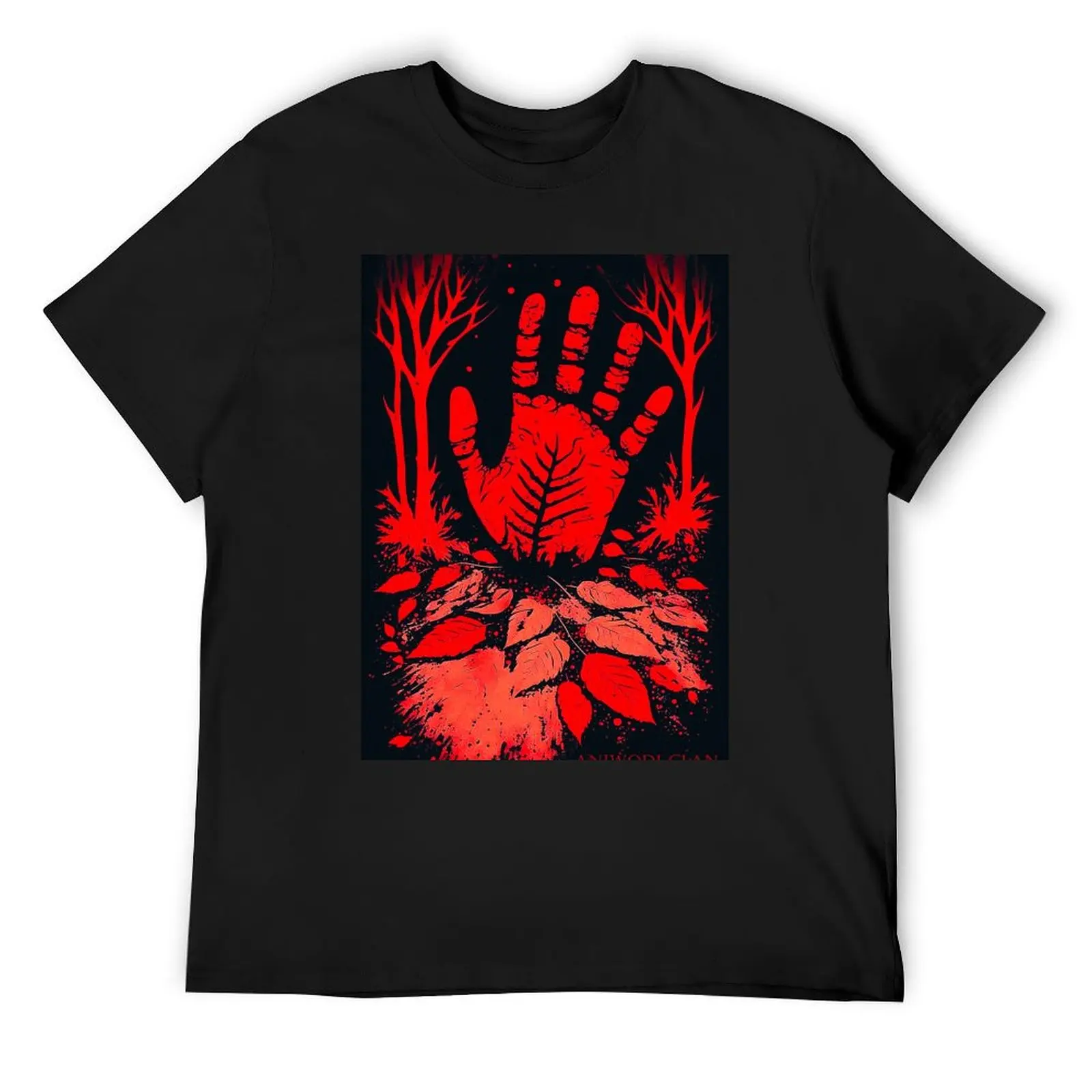 Red Paint Clan - AniWodi T-Shirt kawaii clothes blacks quick drying Blouse men clothing