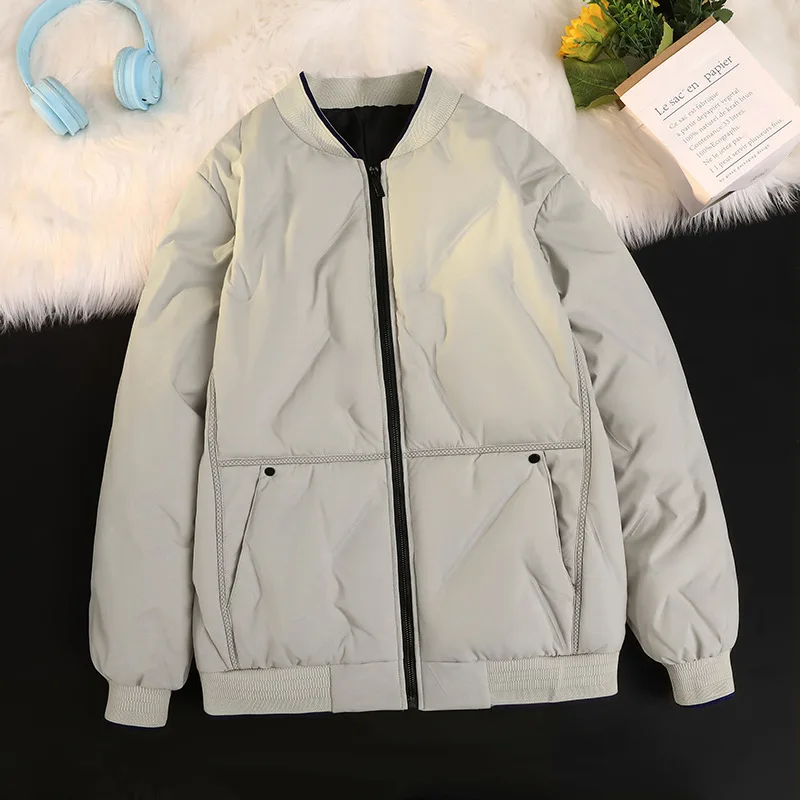 

Size 8XL New Fashion Men Winter Baseball Jackets Casual Down Jackets Warm Parkas Male Thicker Winter Coats Man Loose Warm Parkas
