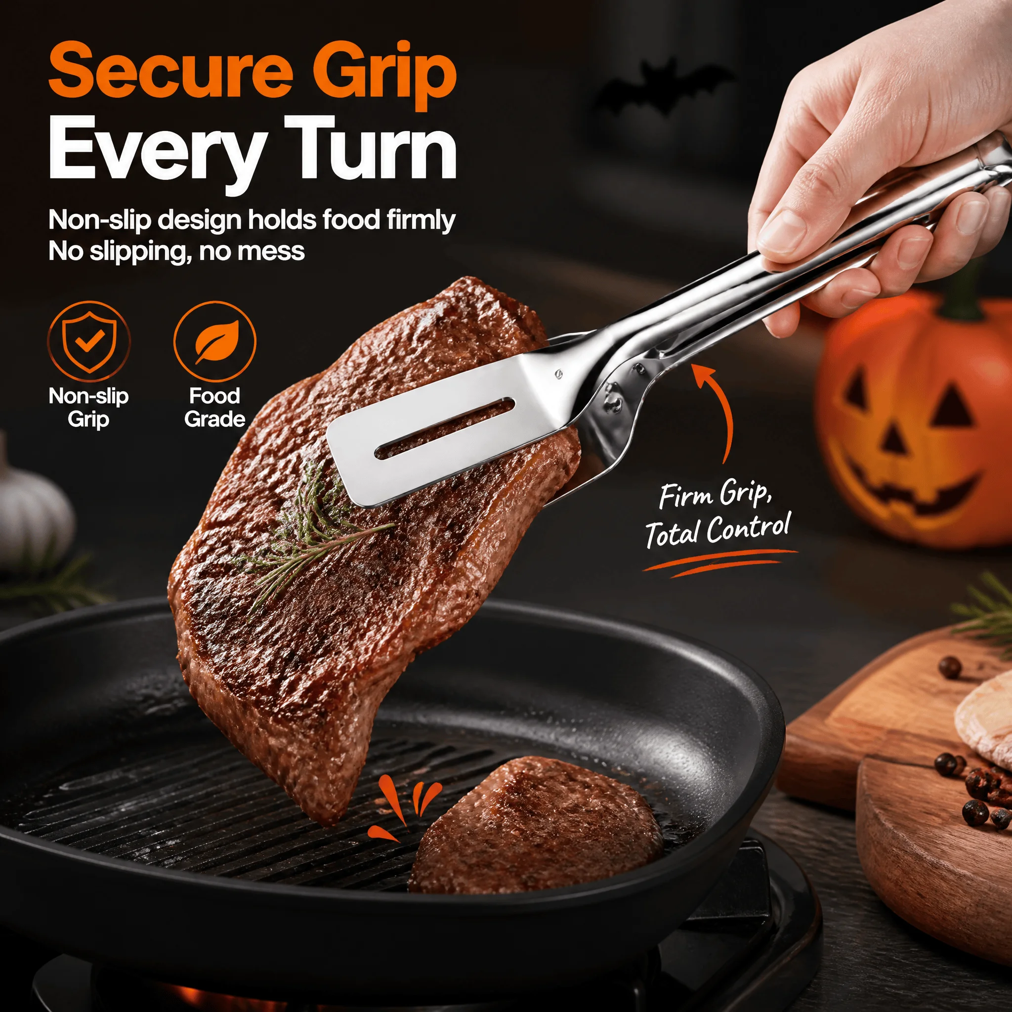 1 adet Cadılar Bayramı Paslanm - Offset Spatula Set incelemesi ve fiyatı