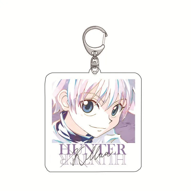 Wholesale Anime Acrylic Keychain- HUNTER×HUNTER Cartoon Character Pendant, for Bags and Keys,cosplay gifts Perfect Gift for Fans
