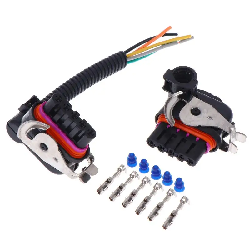 5pin 1.5mm Dj7051k-1.5-21 Black/18242.000.000 Vehicle Connector Is Suitable For Wiper Motor Plug
