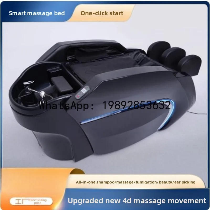 Electric shampoo bed hairdresser multi-function automatic intelligent shampoo bed