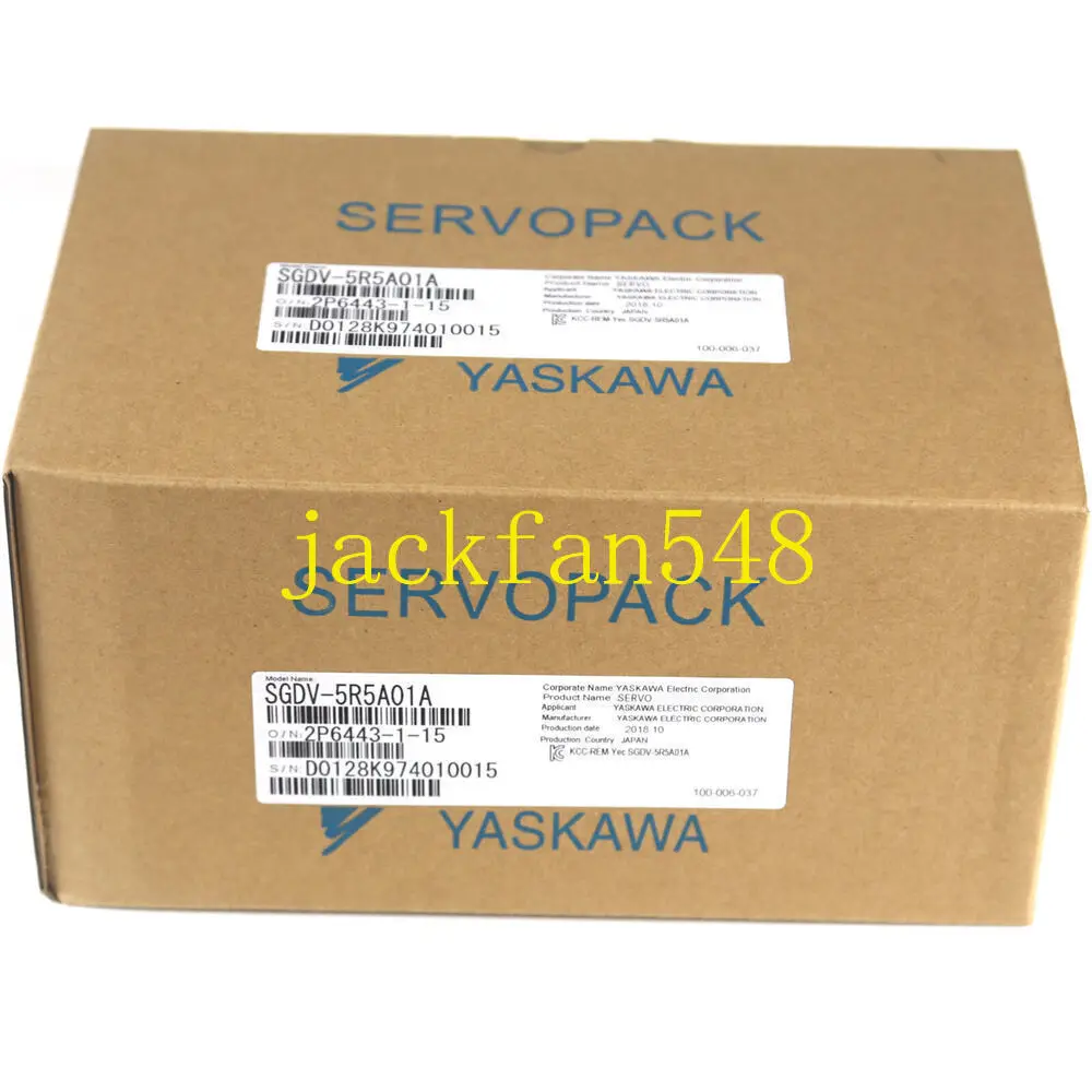 

Сервопривод Yaskawa SGDV-5R5A01A, новинка в коробке, Ускоренная доставка, 1 шт.