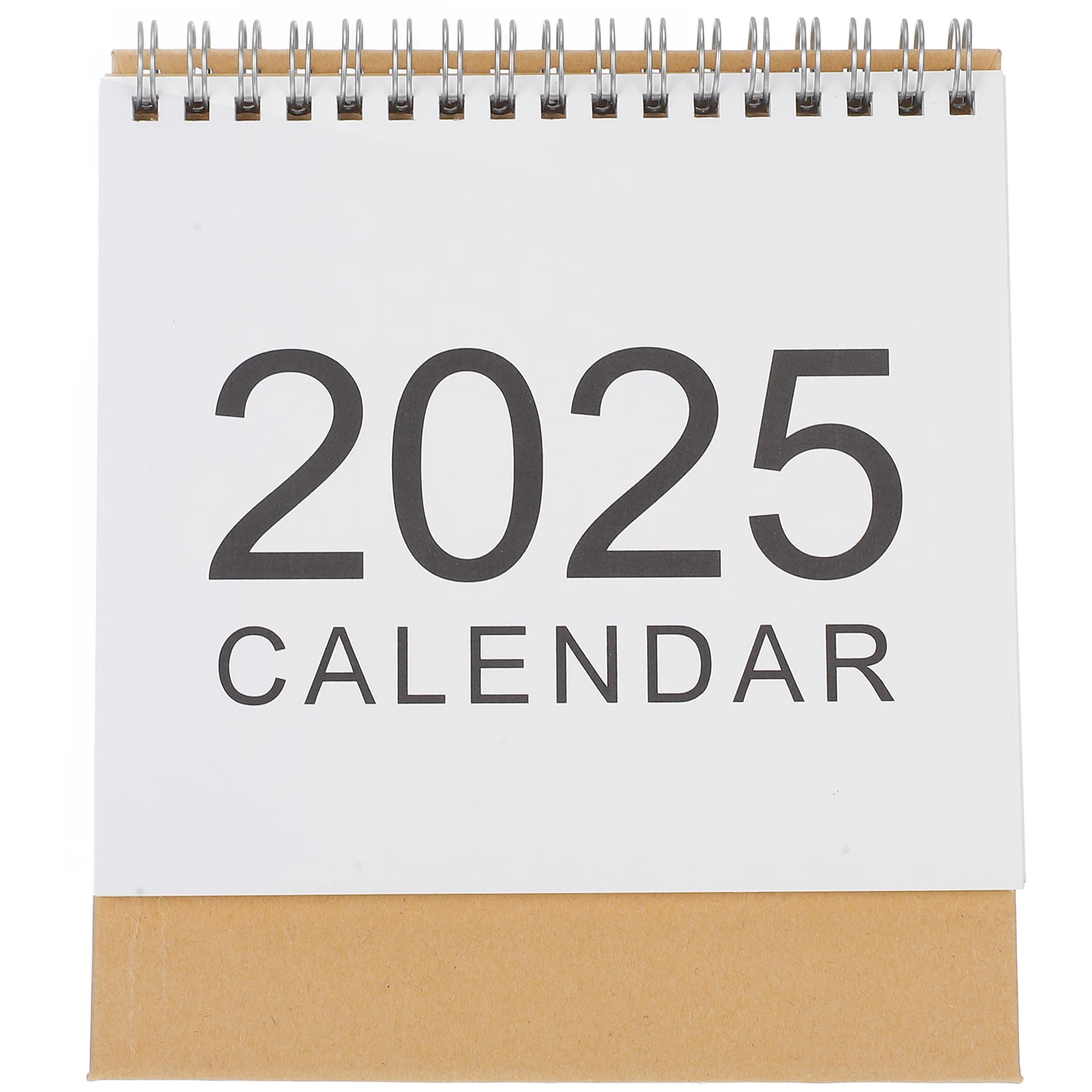 

2025 English Version Desk 18 Month Modern Monthly Planner Standing Flip Sturdy Paper Large Family Table Office School Schedule