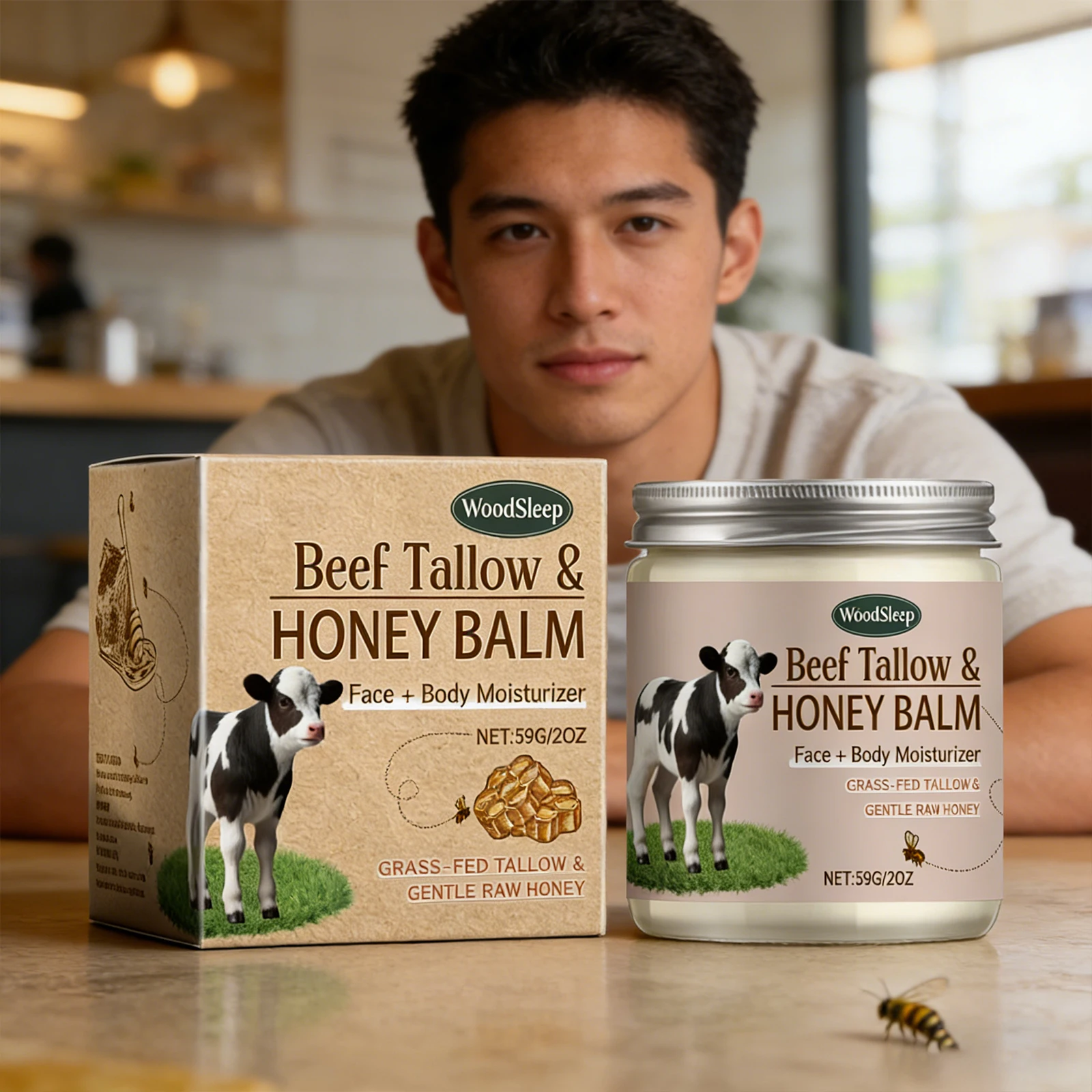 

Crude Shea Butter Cream Deep Moisturizing Nourishing Multi Purpose for Extremely Dry Skin Face Hand Body Skin Whitening