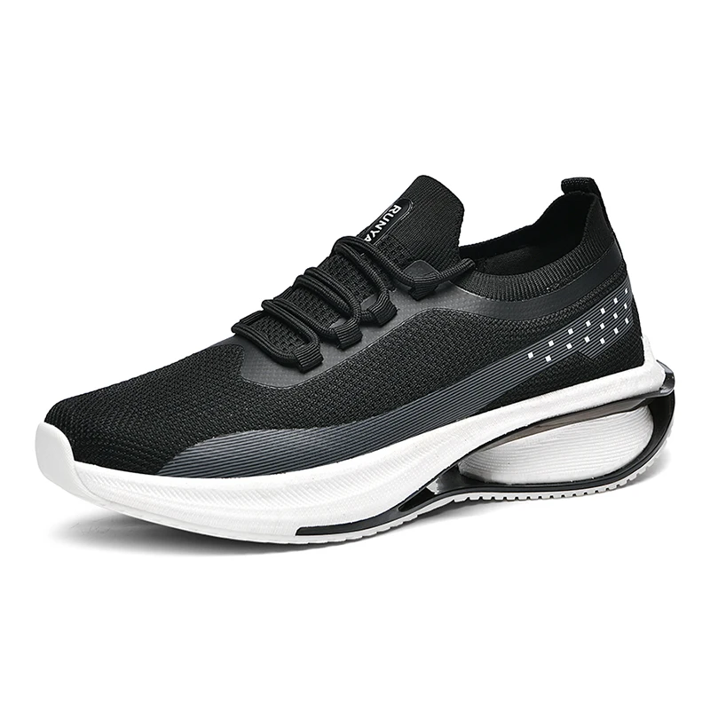 Tech shoe sole provides support for running shoes, allowing for breathability and lightness. Men's shoes with support for outdoo