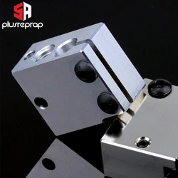 Bloque calentador Volcano para V6 HOTEND fit 3mm PT100 HT-100K, termistor, Sensor de cartucho, termopar, bloque de alta temperatura