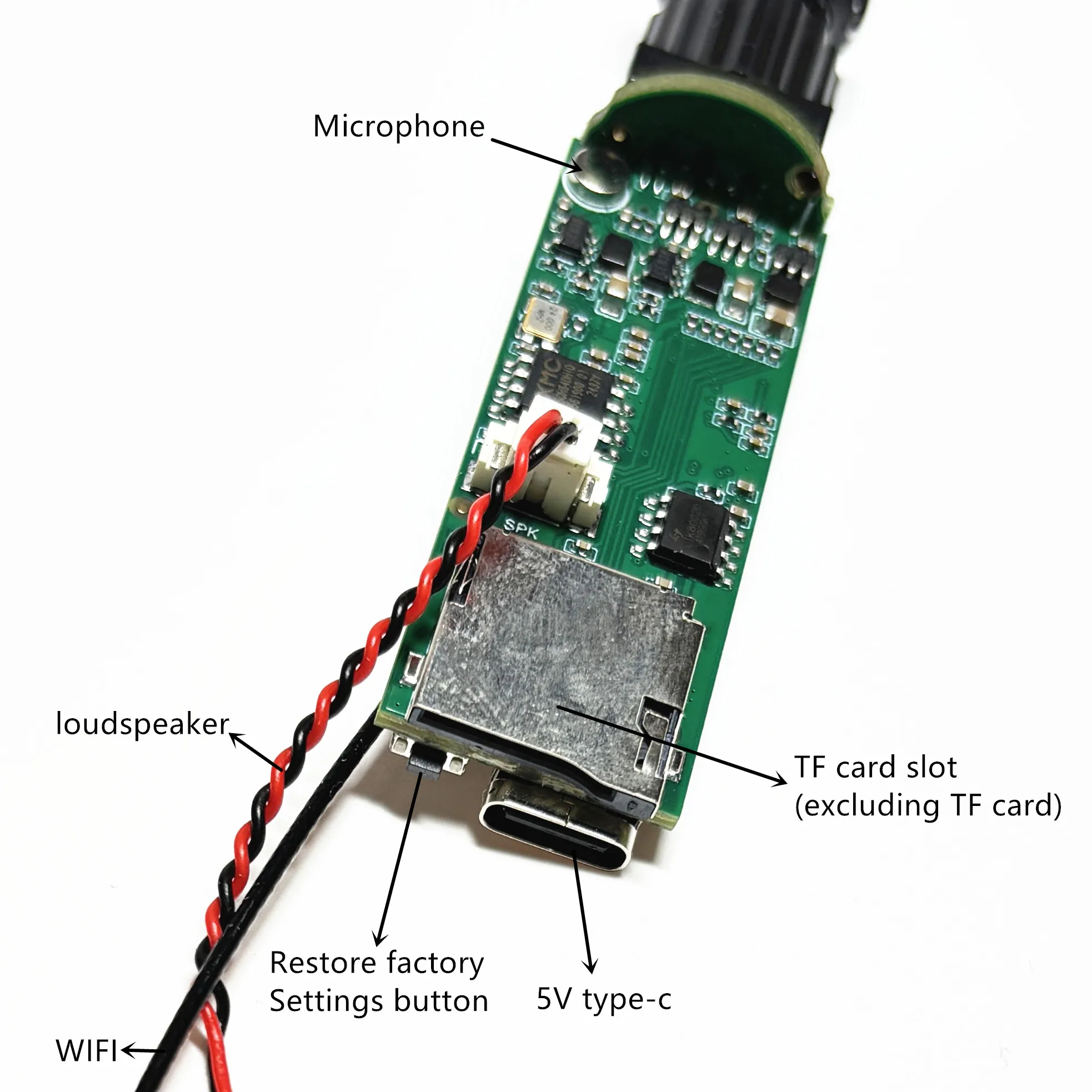 HD WiFi Mini Camera DIY Module Home office Security Nanny Cam Alarm Remote viewing, Miniature Camera with Motion Detection, App