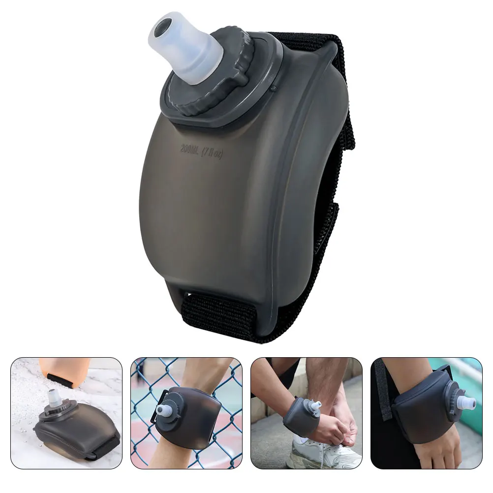 

Translucent Wrist Kettle Fitness Wristbands Modern Pp Workout Handheld Water Bottle