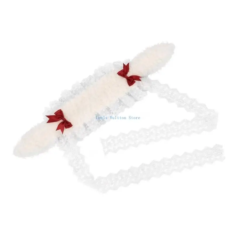 

L5YB Bows Hairbands Adorkable Photo Props Halloween Anime Headbands Party Headpiece Fun Headbands for Music Festivals