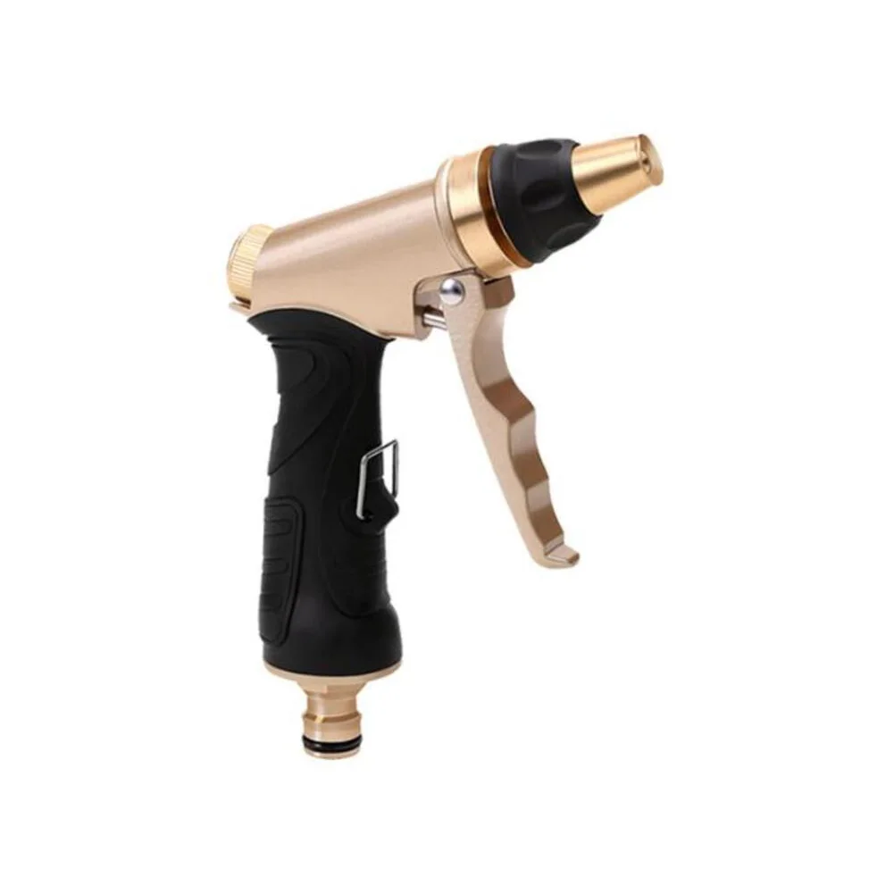 

Water-Saving Nozzle Brass Garden Sprinkler Comfort Grip Handle Customizable Water Flow Efficient Water Distribution