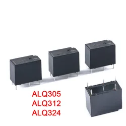 5 Stks/partij Relais ALQ305 ALQ312 ALQ324 JQ1AP-5V-F JQ1AP-12V-F JQ1AP-24V-F 10A 4PIN