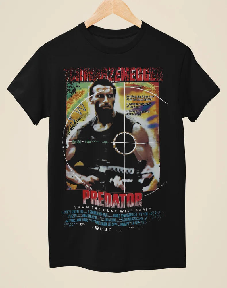 

Predator - Movie Poster Inspired Unisex Black T-Shirt