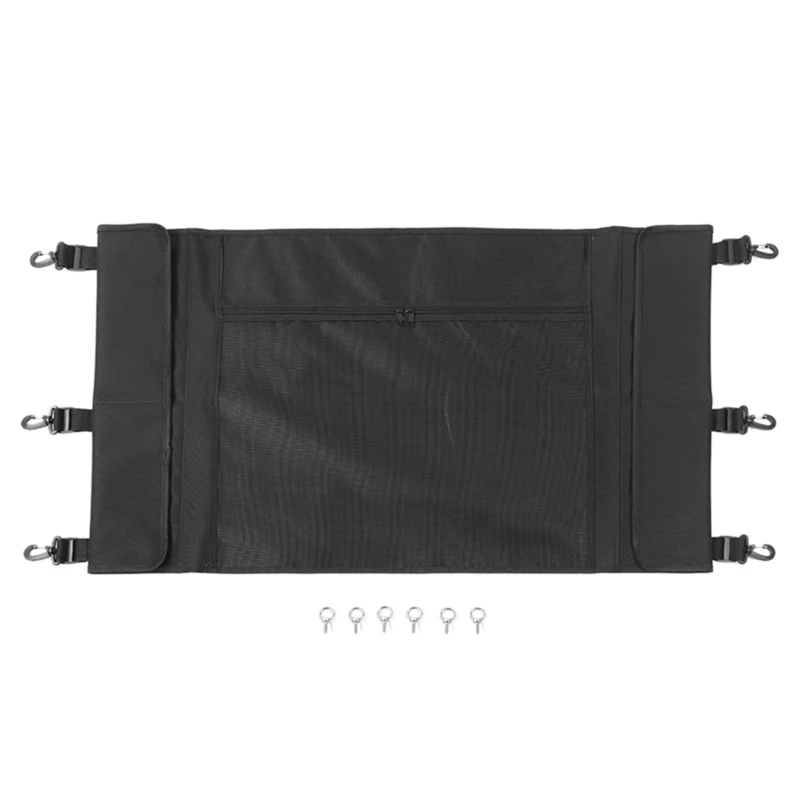 Oxford Fabric Trunk Rear Trunk Parcel Shelf Load Cargo Shade Cover Luggage Net Storage Bag for Jimny JB64 JB74