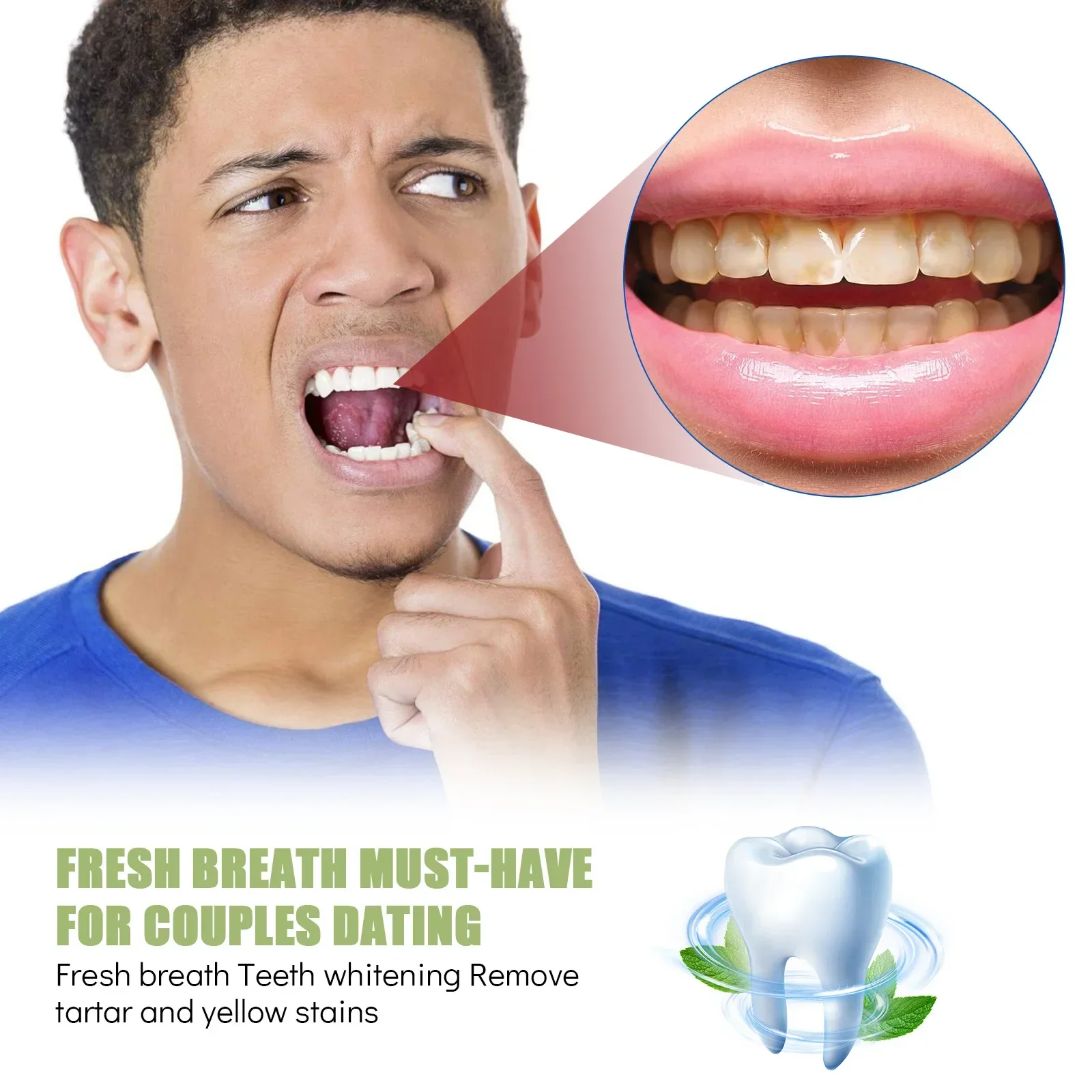 Teeth Whitening Fresh Breath Repair Deep Cleaning