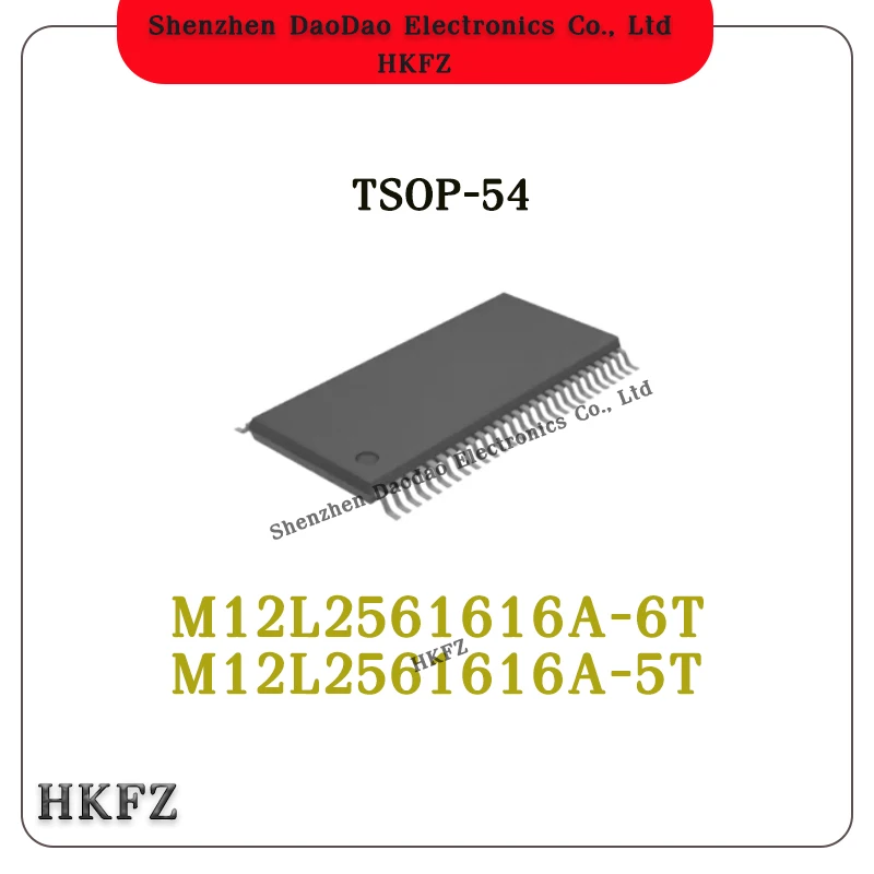 

10Pcs M12L2561616A-6T M12L2561616A-5T M12L2561616A TSOP-54 Memory chip IC new original